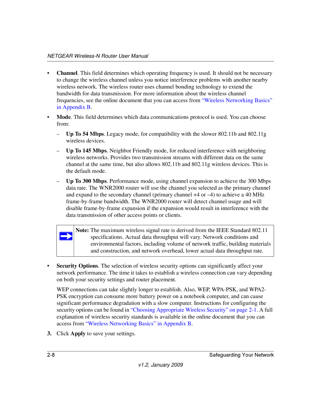 NETGEAR WNR2000 user manual V1.2, January 