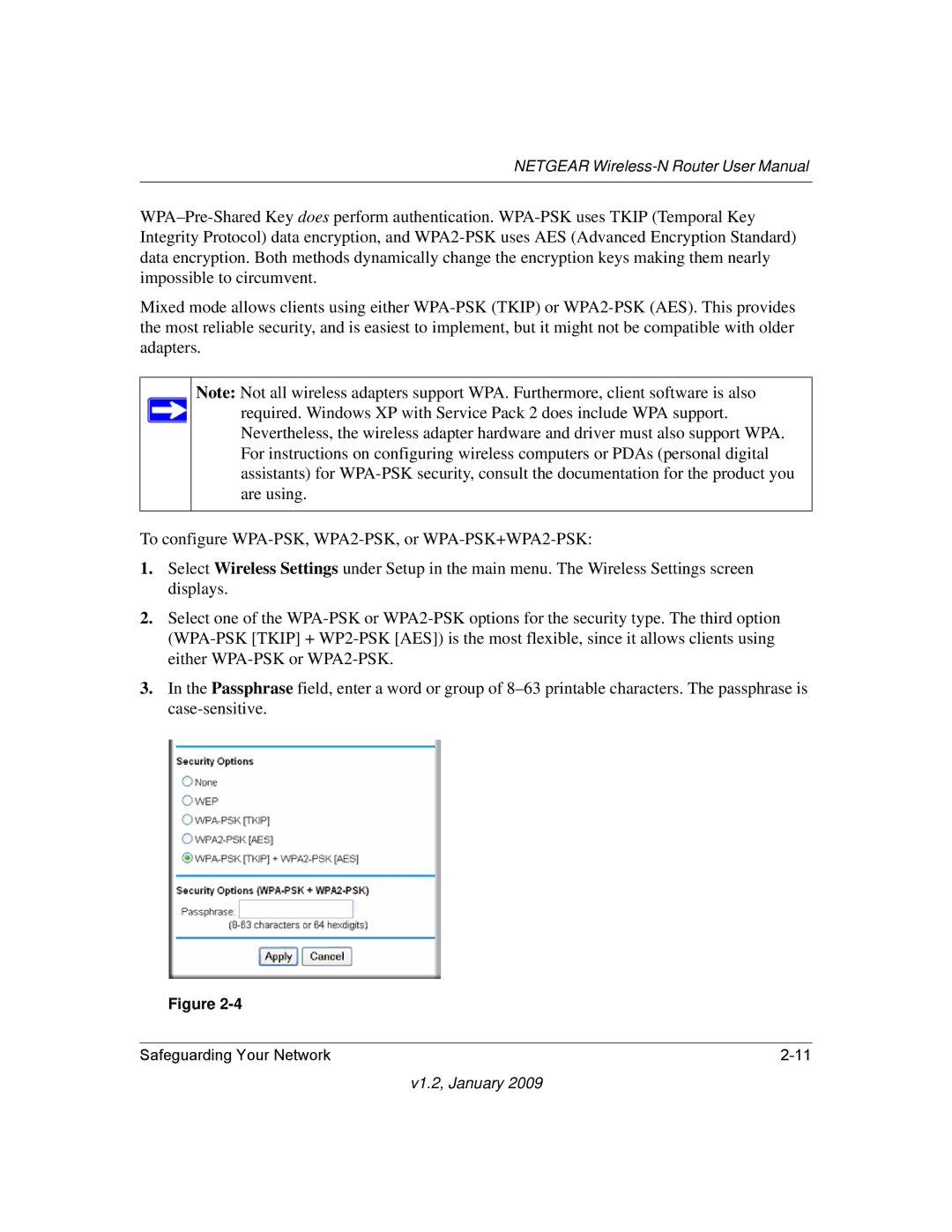 NETGEAR WNR2000 user manual V1.2, January 