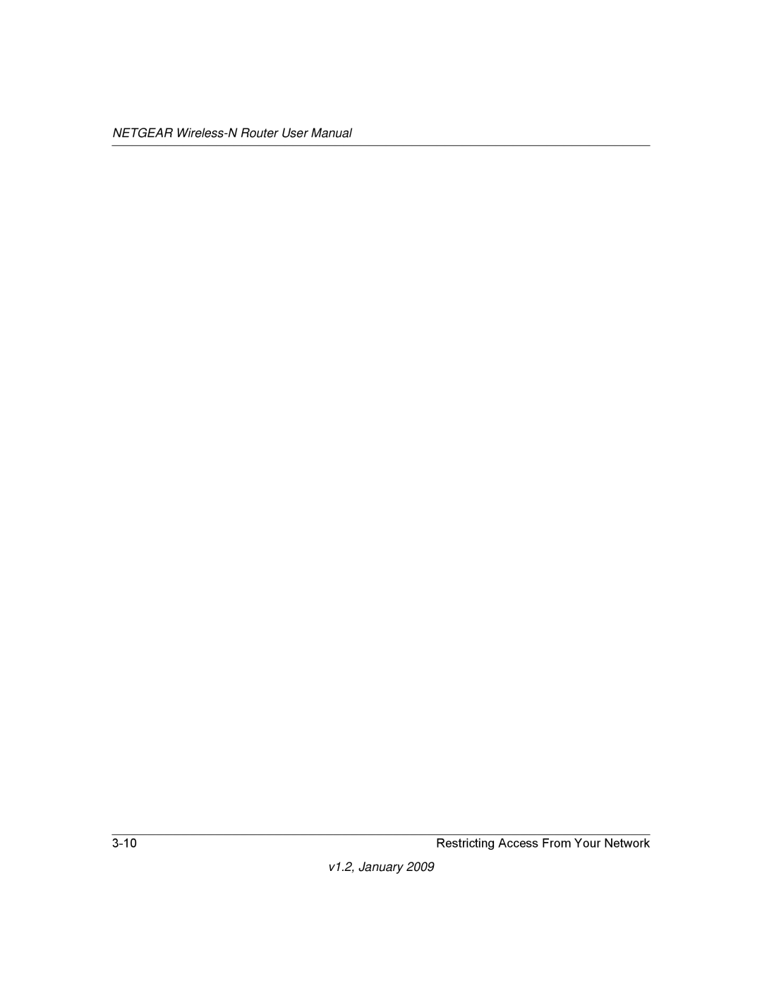 NETGEAR WNR2000 user manual V1.2, January 