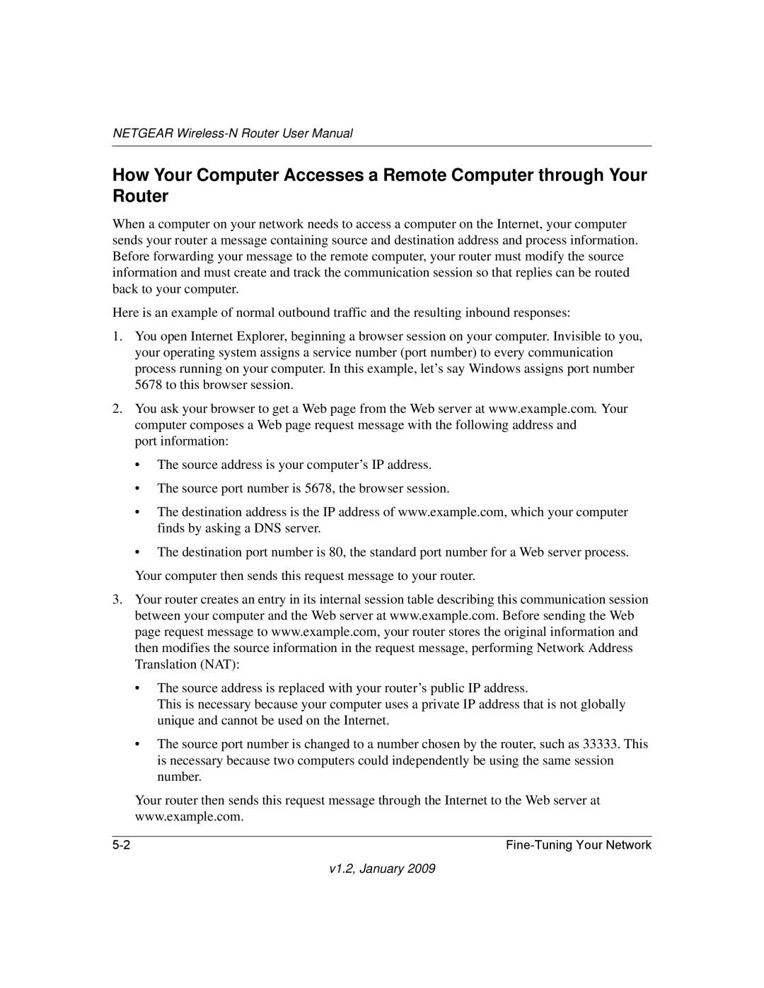 NETGEAR WNR2000 user manual Fine-Tuning Your Network 