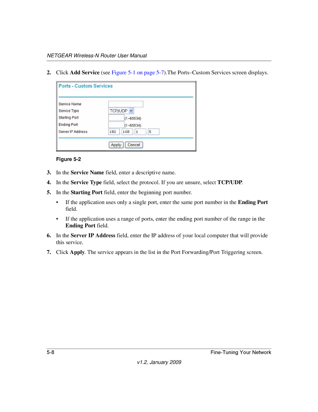 NETGEAR WNR2000 user manual V1.2, January 