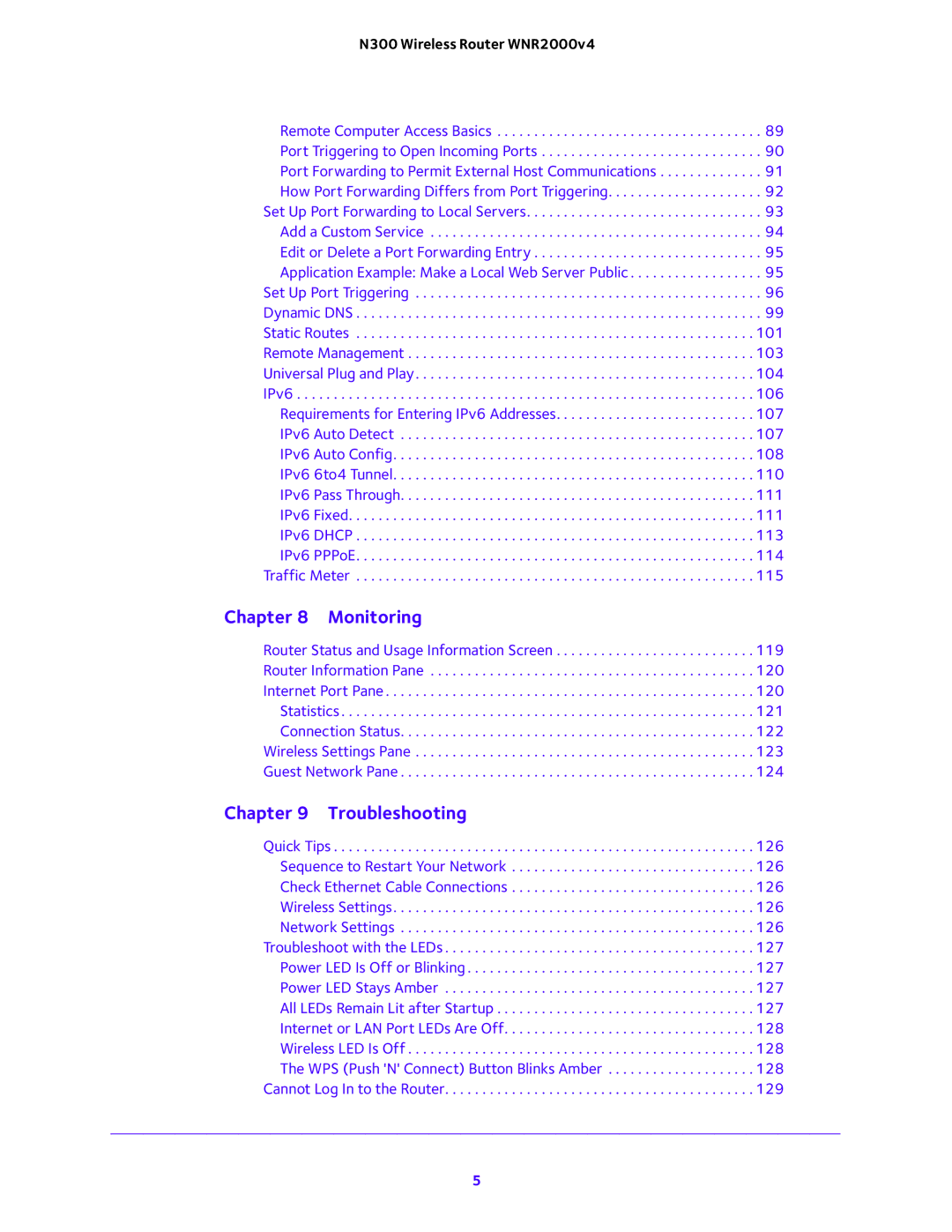 NETGEAR WNR200v4 user manual Monitoring 