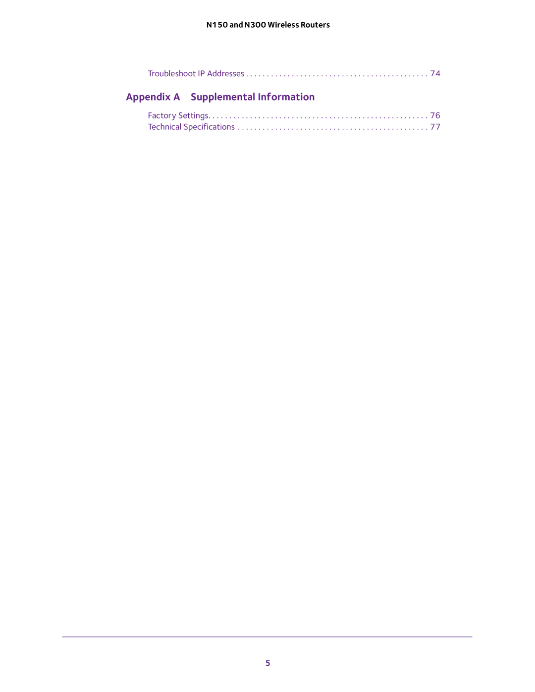 NETGEAR JWNR2000v5, WNR2020, WNR618, WNR614, JWNR2010v5, JNR1010V2 user manual Appendix a Supplemental Information 