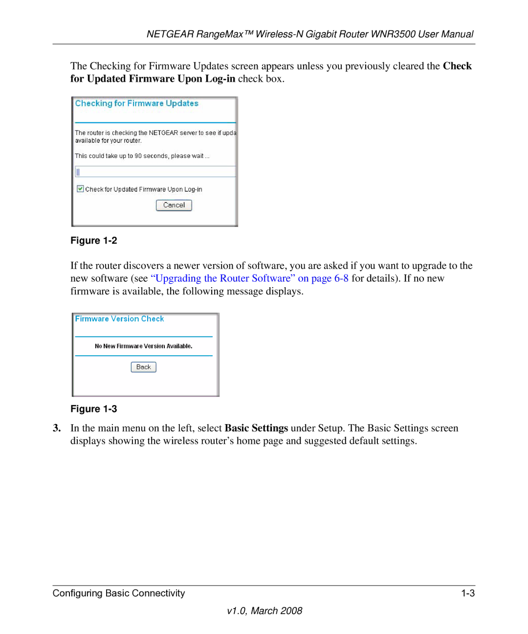 NETGEAR WNR3500 user manual V1.0, March 