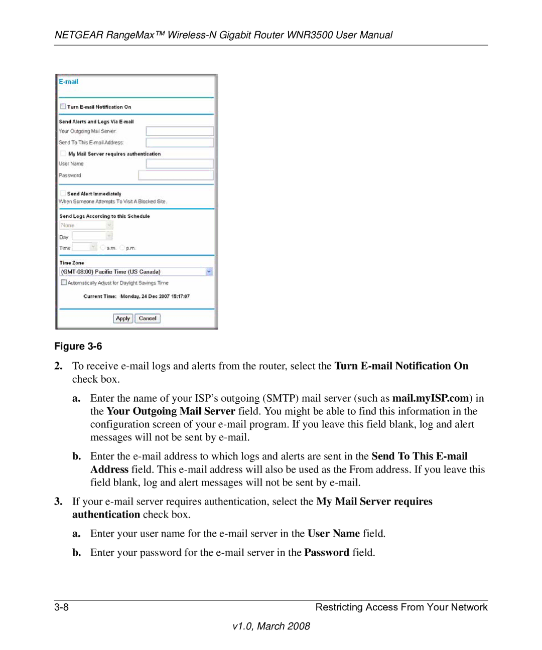 NETGEAR WNR3500 user manual V1.0, March 