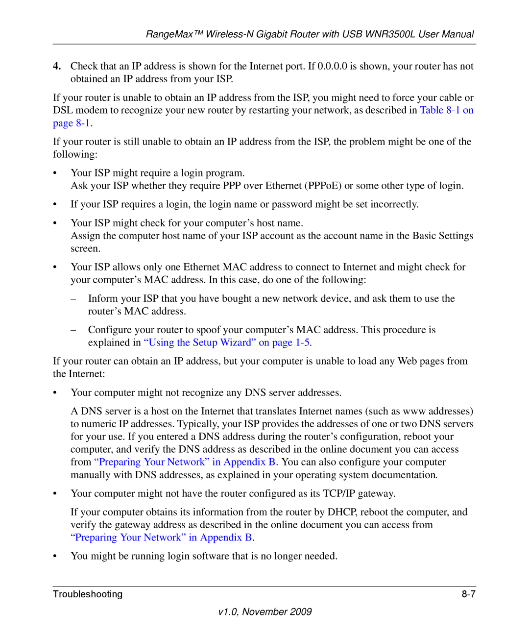 NETGEAR WNR3500L-100NAS user manual V1.0, November 