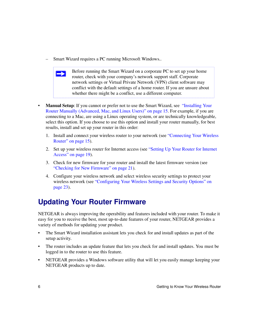 NETGEAR WNR834Bv2 manual Updating Your Router Firmware 