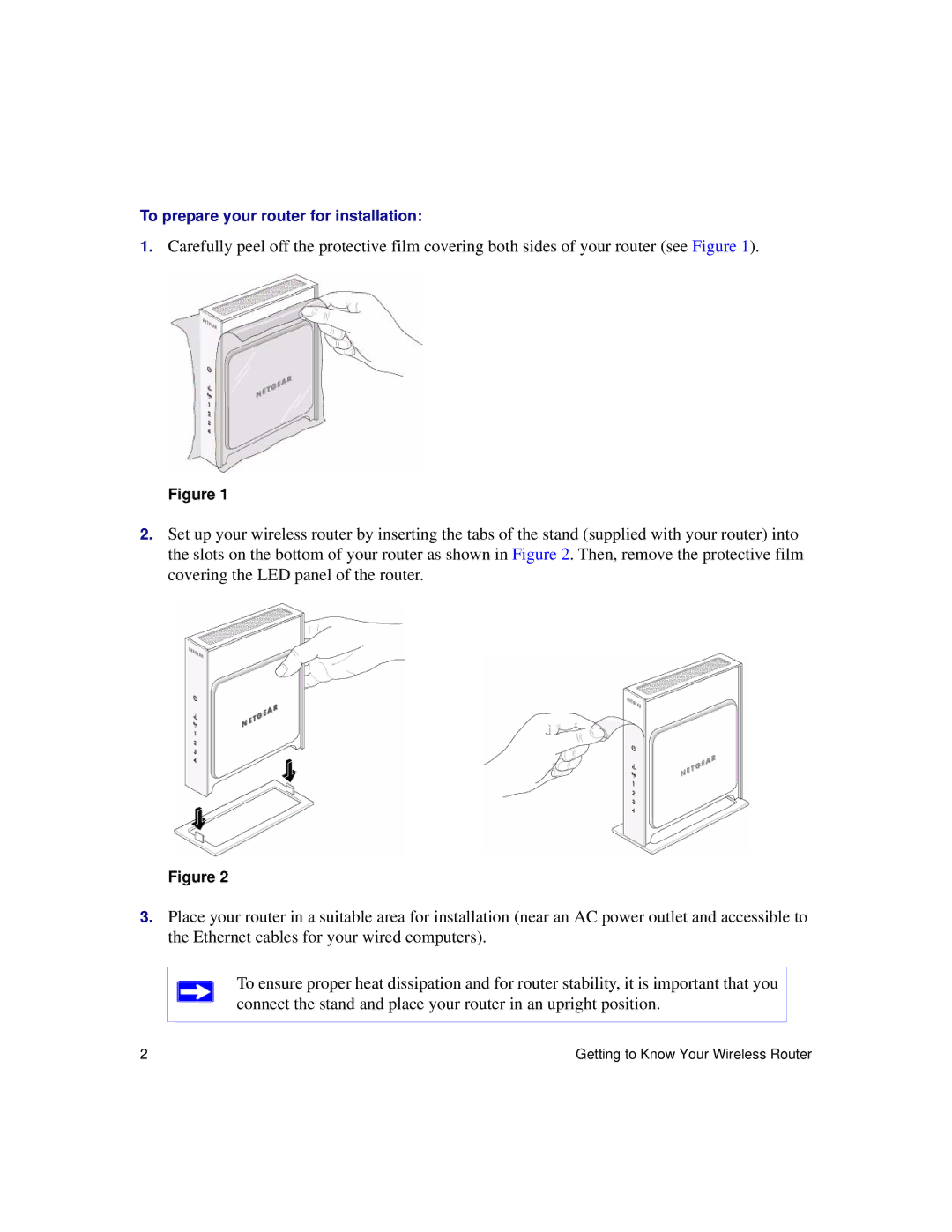 NETGEAR WNR834Bv2 manual Getting to Know Your Wireless Router 