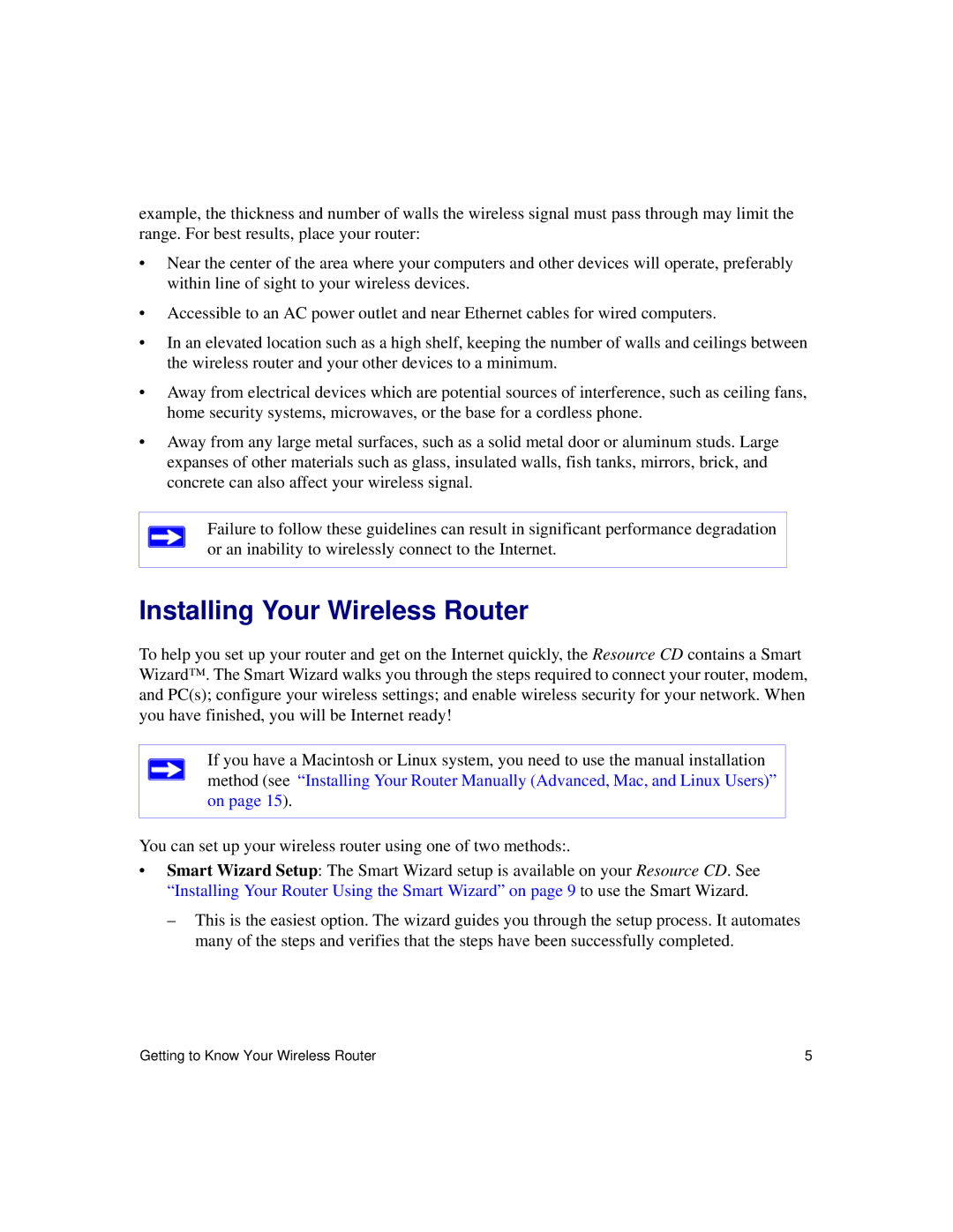 NETGEAR WNR834Bv2 manual Installing Your Wireless Router 