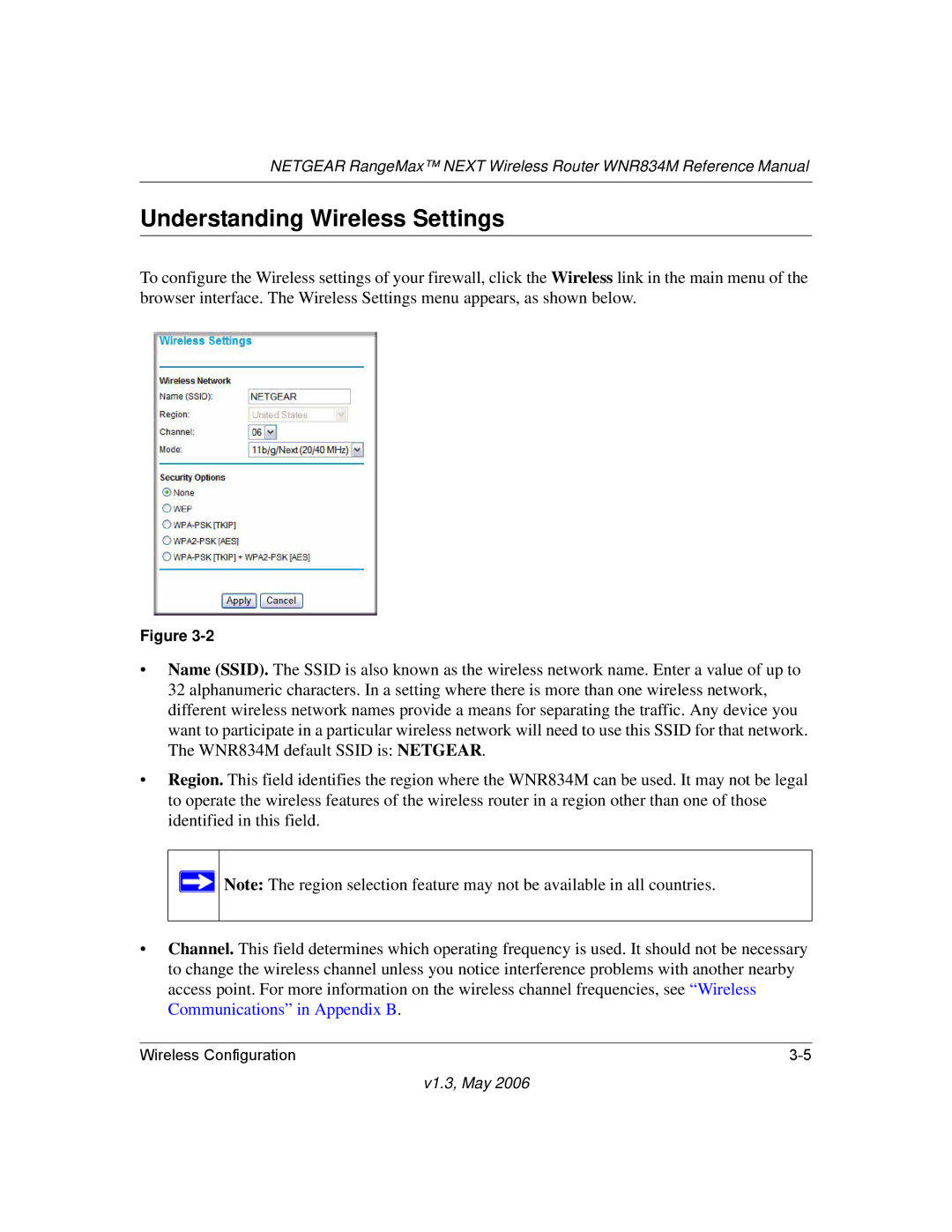 NETGEAR WNR834M manual Understanding Wireless Settings 