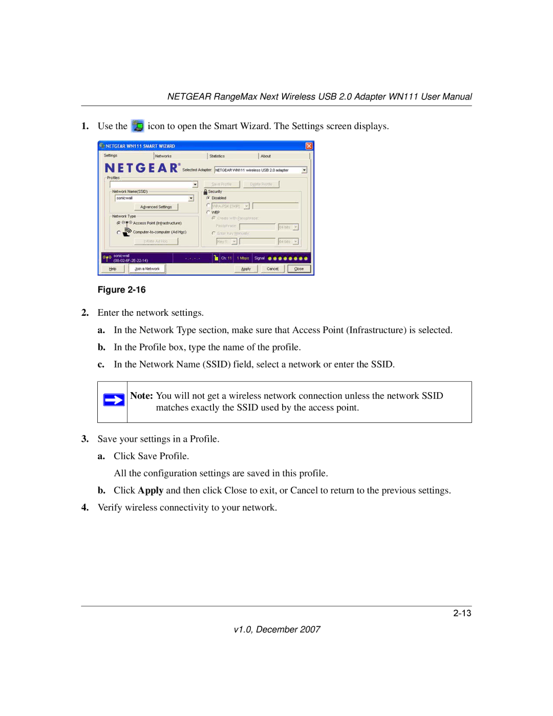 NETGEAR WPN111NA user manual V1.0, December 