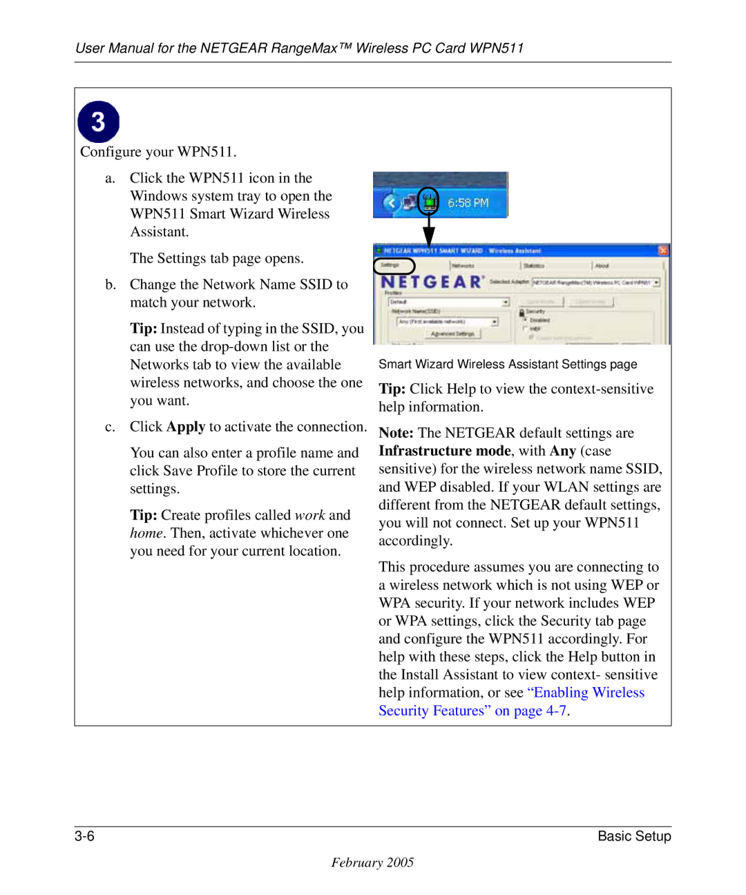 NETGEAR WPN511 user manual February 