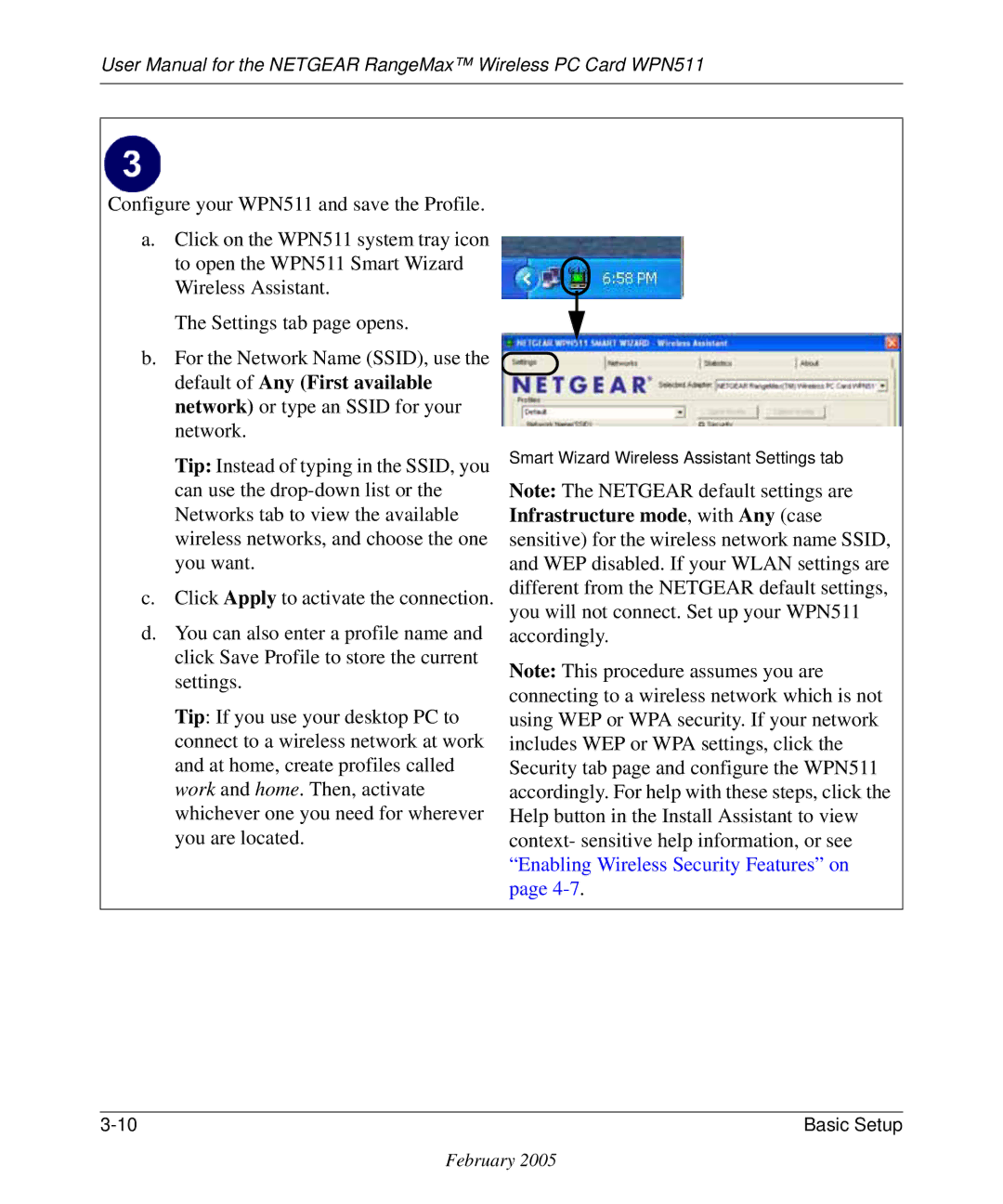 NETGEAR WPN511 user manual February 