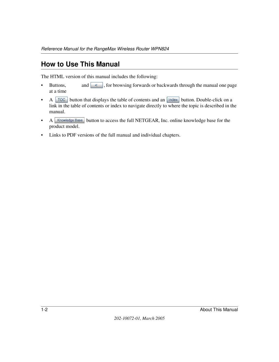 NETGEAR WPN824 manual How to Use This Manual 