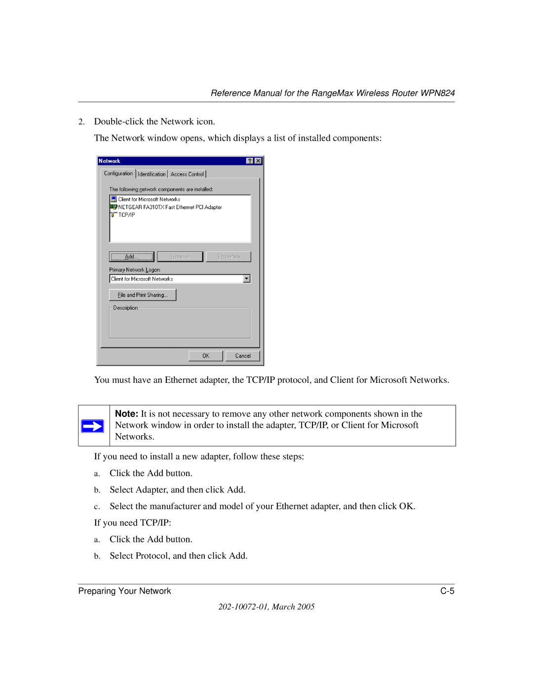 NETGEAR manual Reference Manual for the RangeMax Wireless Router WPN824 