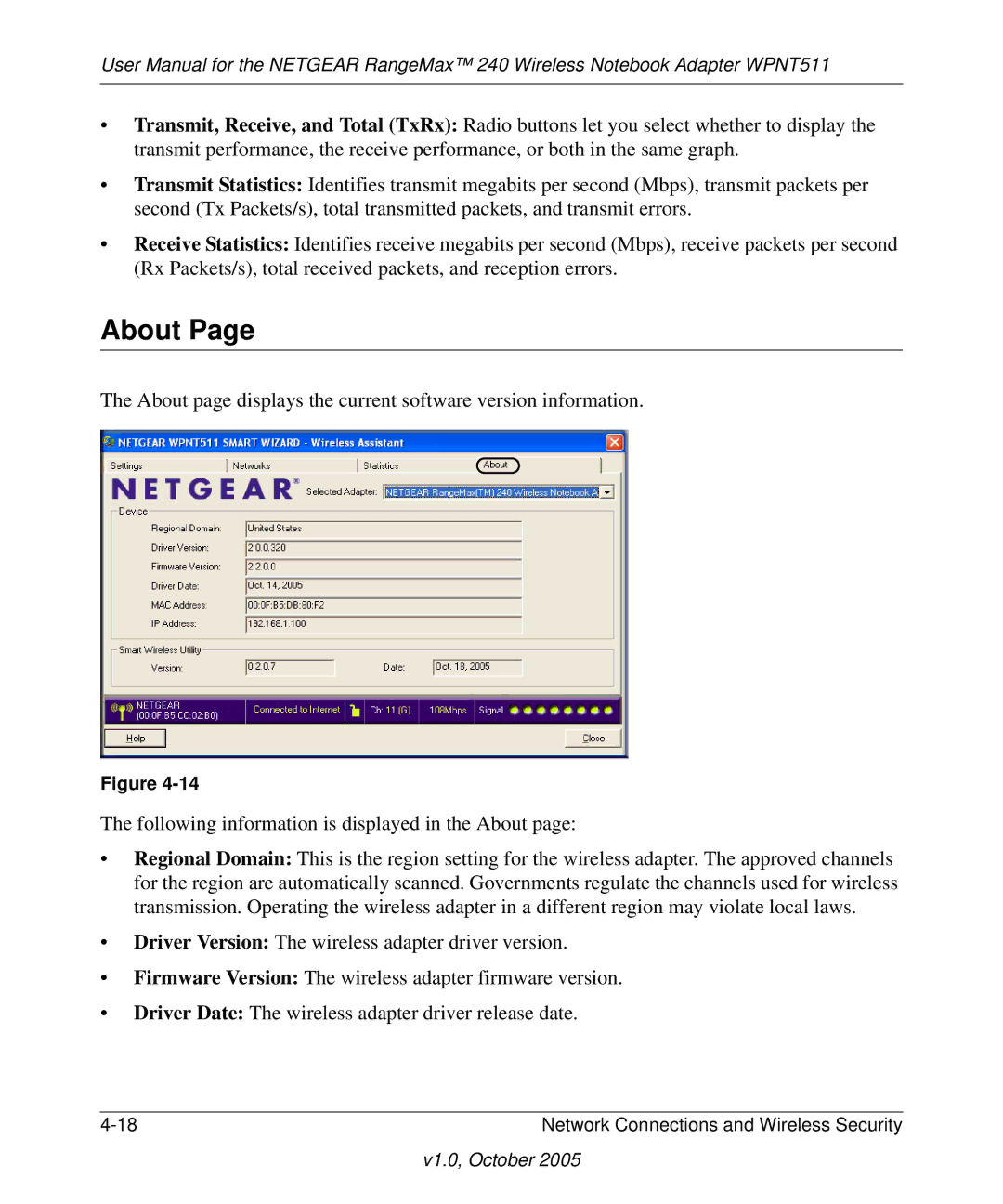 NETGEAR WPNT511 manual About 