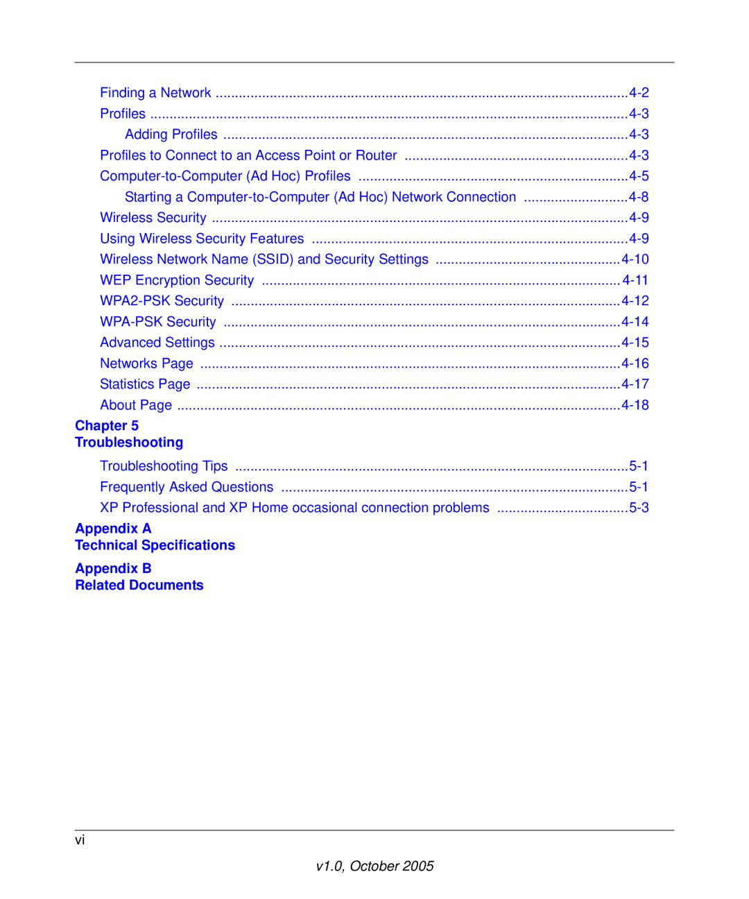 NETGEAR WPNT511 manual Chapter Troubleshooting 