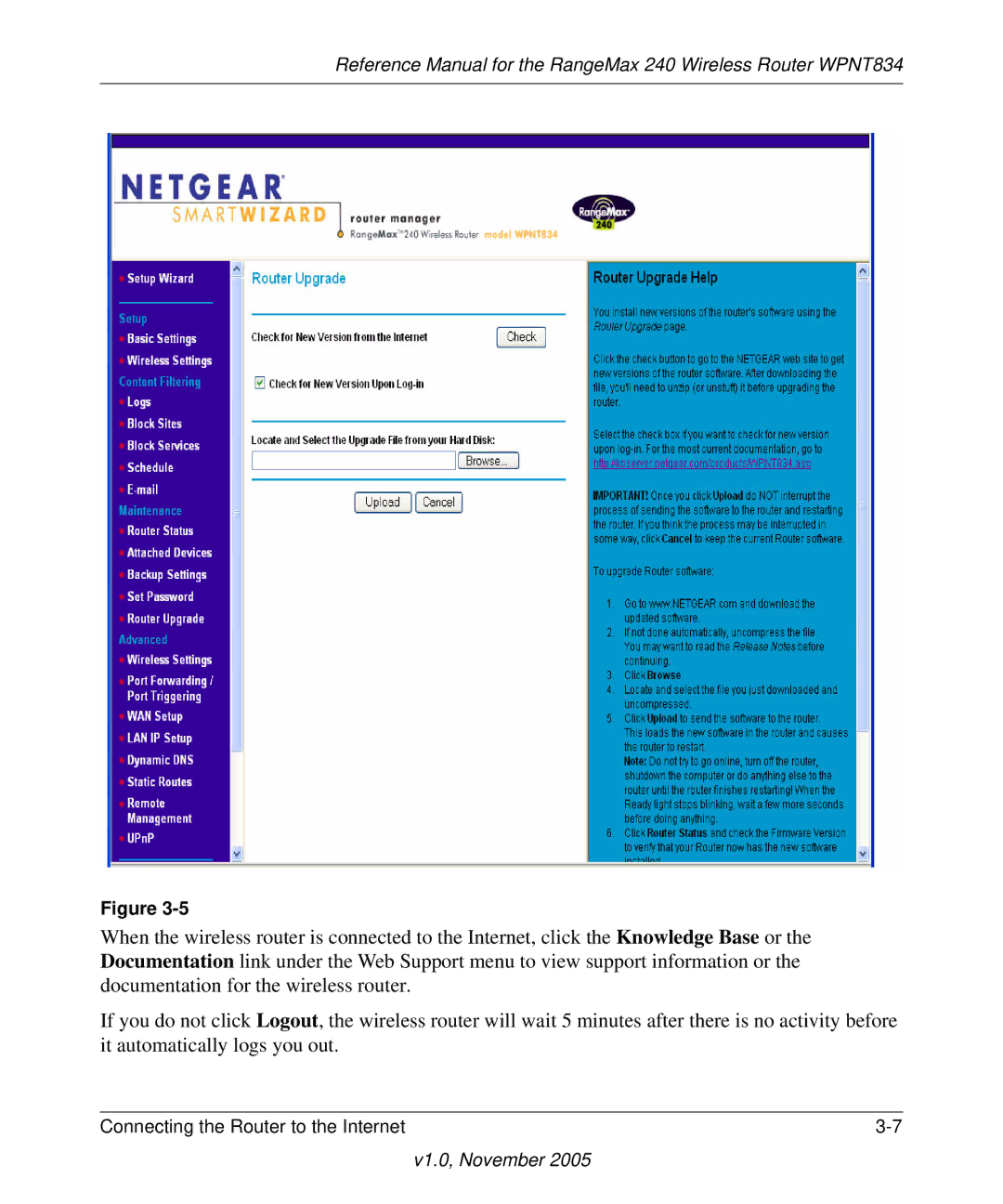 NETGEAR WPNT834 manual V1.0, November 