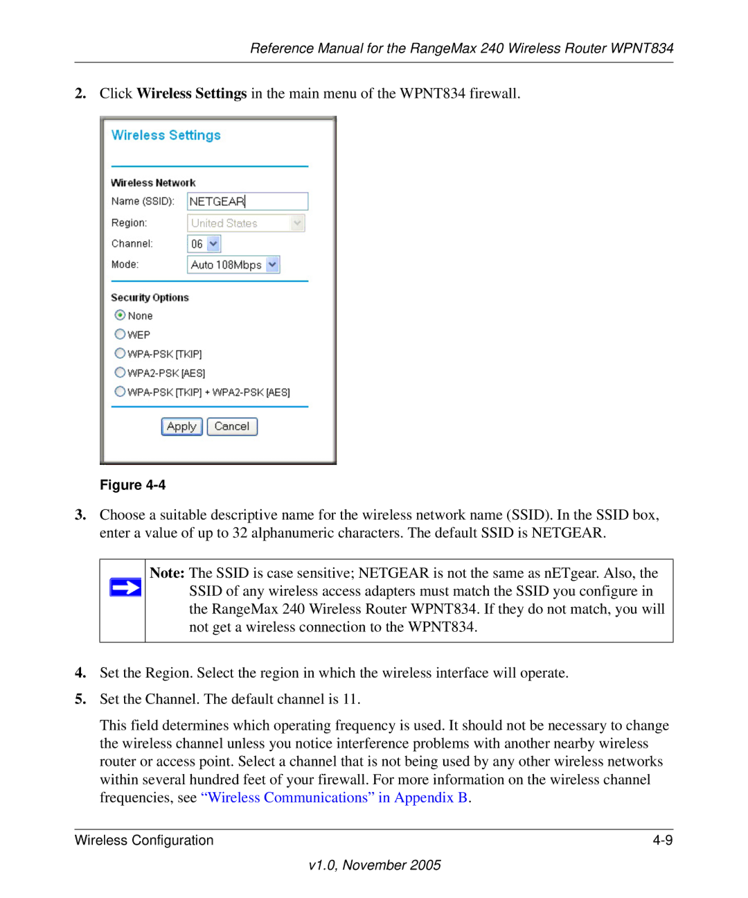 NETGEAR WPNT834 manual V1.0, November 