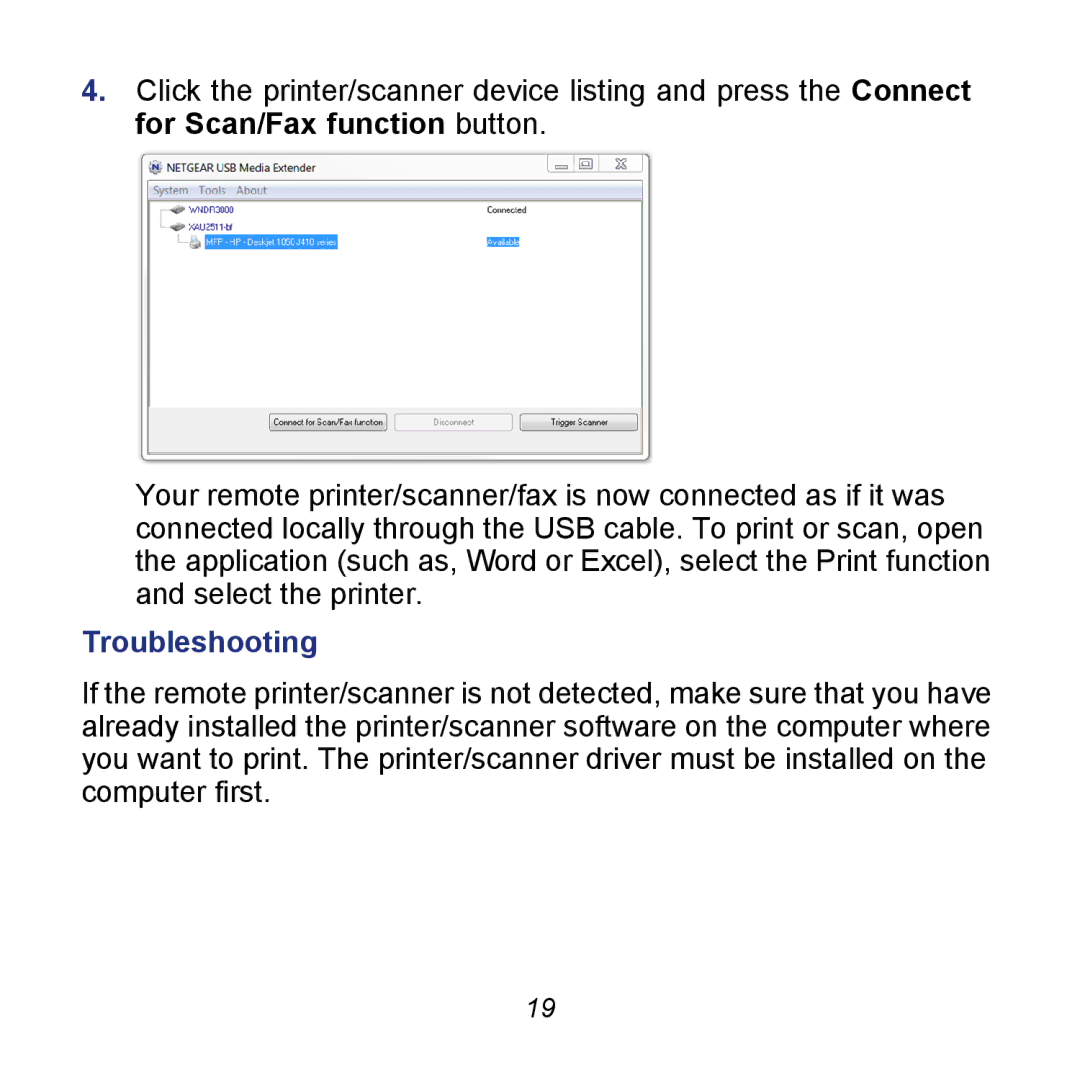 NETGEAR XAU2511 manual Troubleshooting 