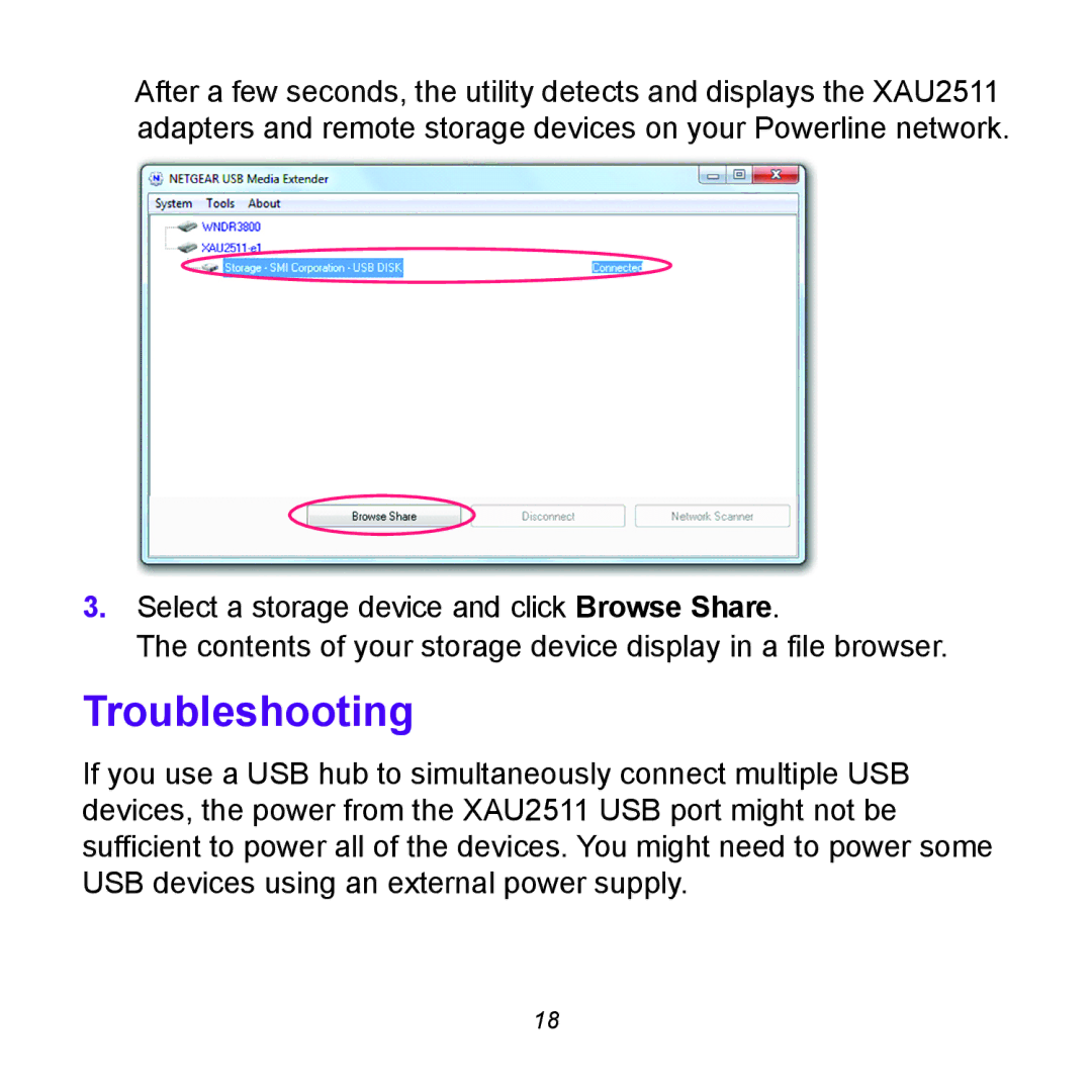 NETGEAR XAUB2511 manual Troubleshooting 