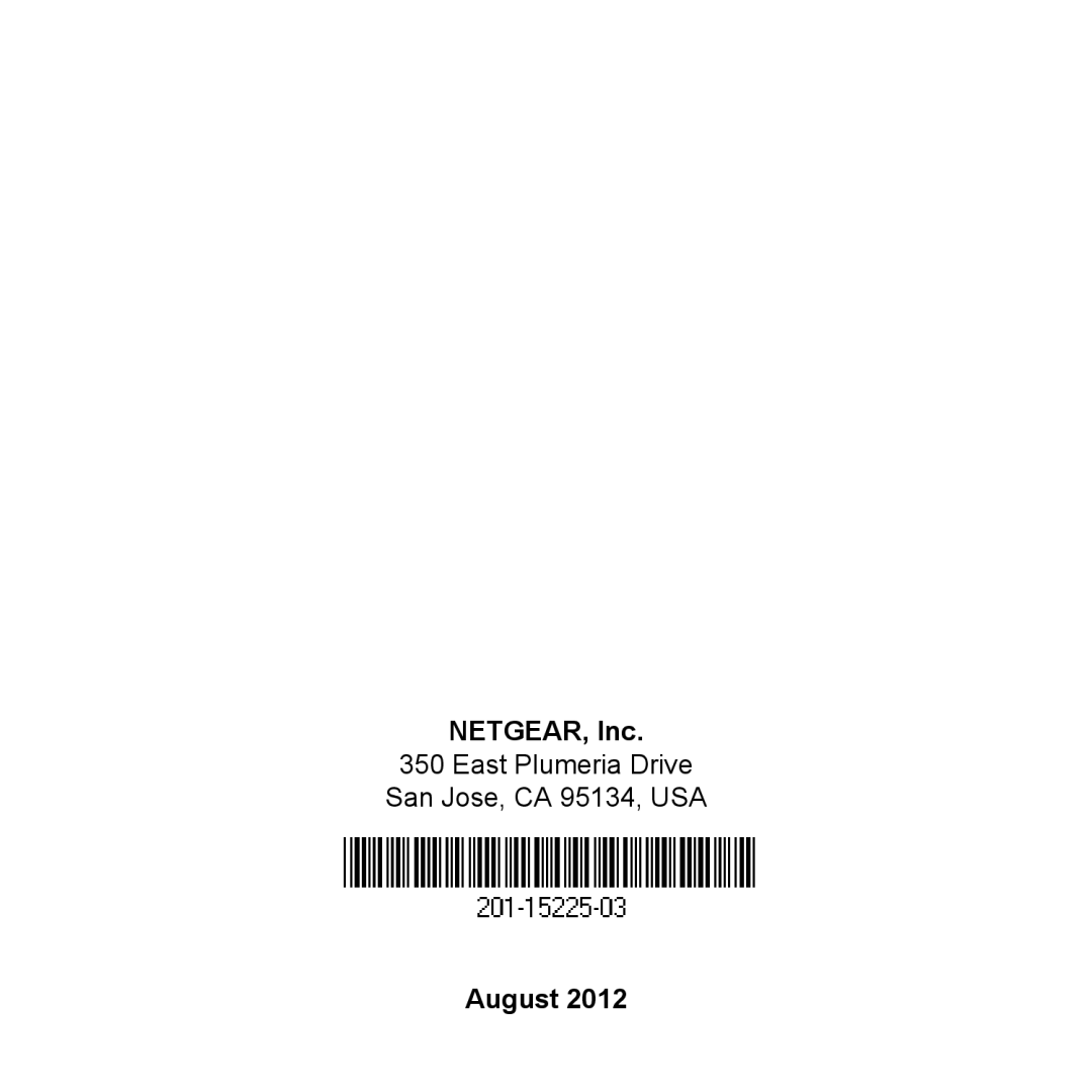 NETGEAR XAVB1601-100NAS manual NETGEAR, Inc 