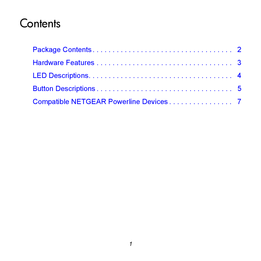 NETGEAR XAVB1601-100NAS manual Contents 