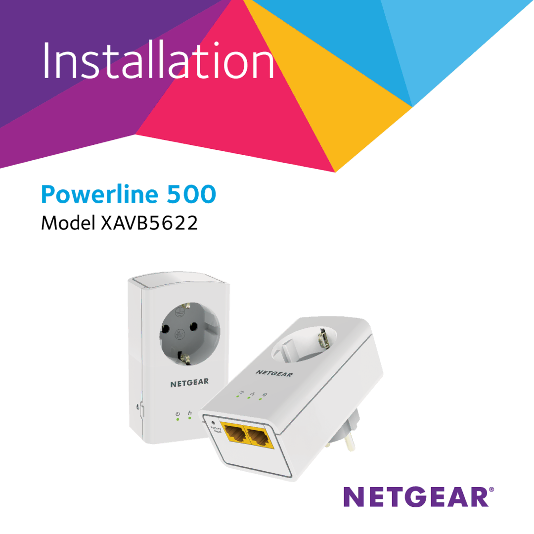 NETGEAR XAVB5622 manual Installation 