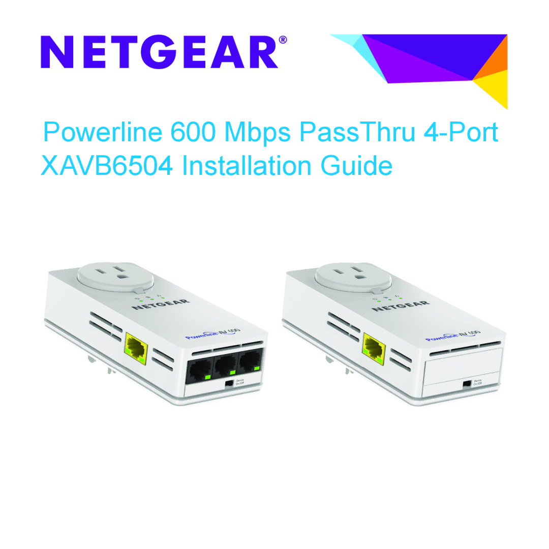 NETGEAR XAVB6504 manual 