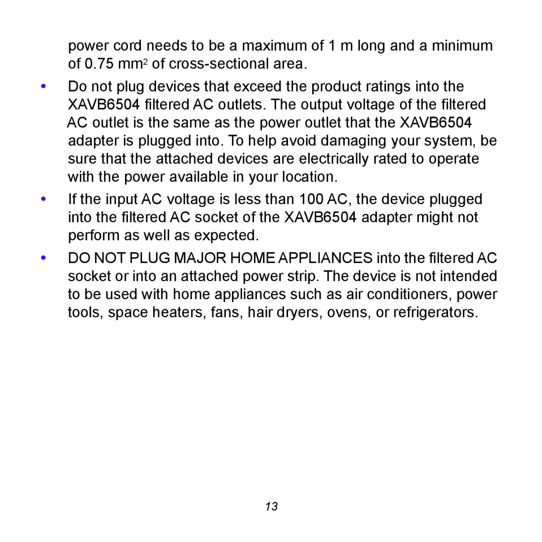 NETGEAR XAVB6504 manual 