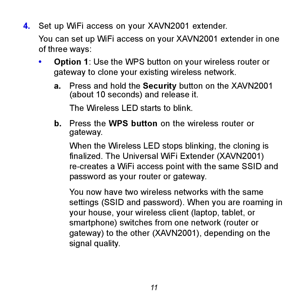 NETGEAR XAVN2001 manual 