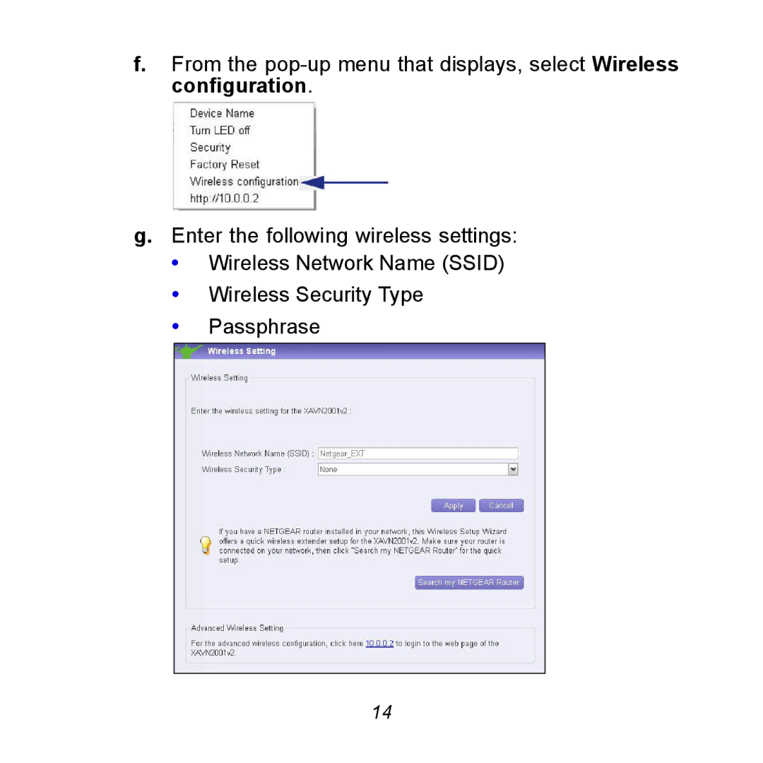 NETGEAR XAVN2001 manual 