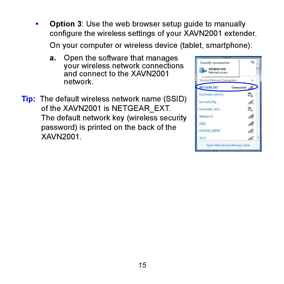 NETGEAR XAVNB2001 manual 