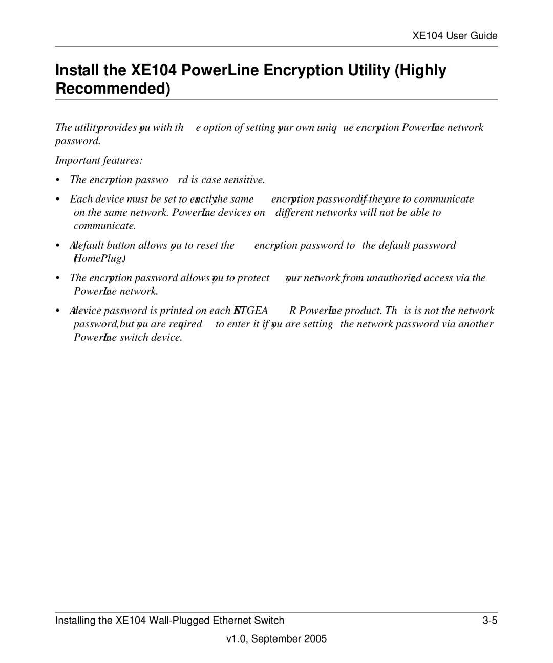 NETGEAR manual XE104 User Guide 