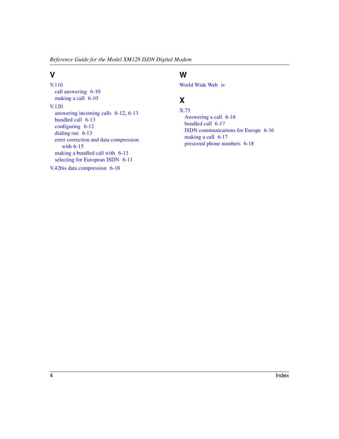 NETGEAR XM128 ISDN manual Reference Guide for the Model XM128 Isdn Digital Modem 