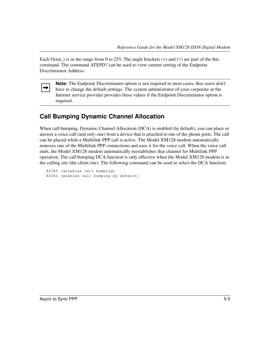 NETGEAR XM128 ISDN manual Call Bumping Dynamic Channel Allocation 