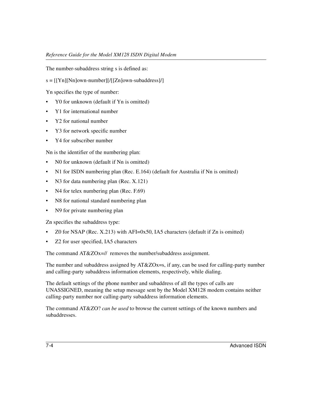 NETGEAR XM128 ISDN manual Reference Guide for the Model XM128 Isdn Digital Modem 