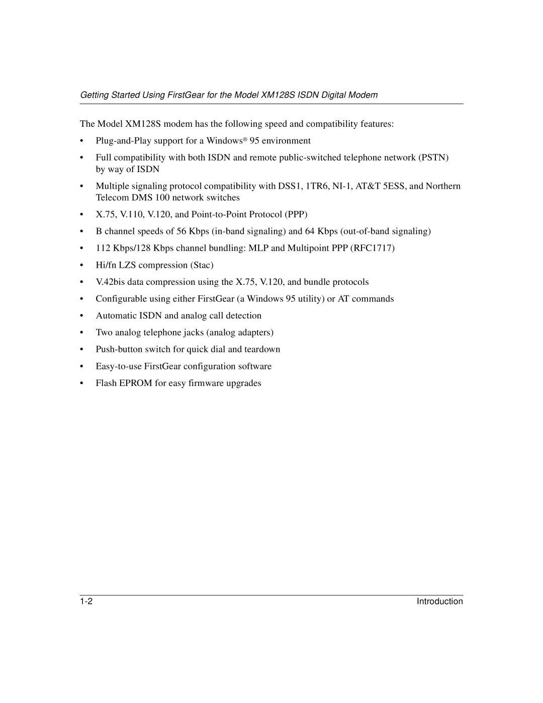 NETGEAR XM128S manual Introduction 