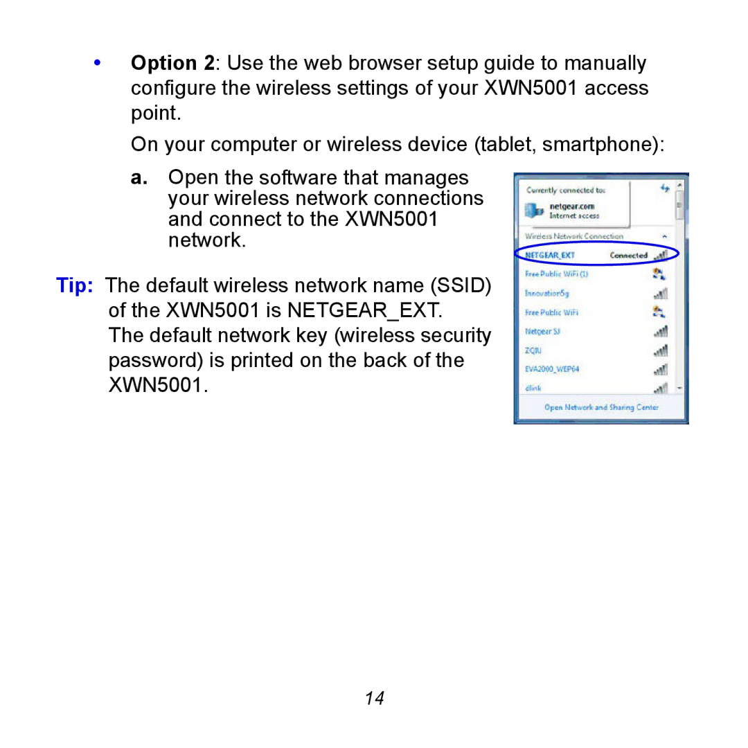 NETGEAR XWNB5201 manual 