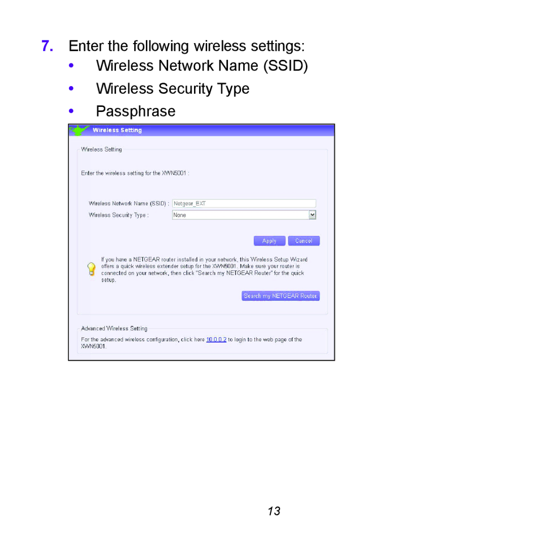 NETGEAR XWNB5602 manual 