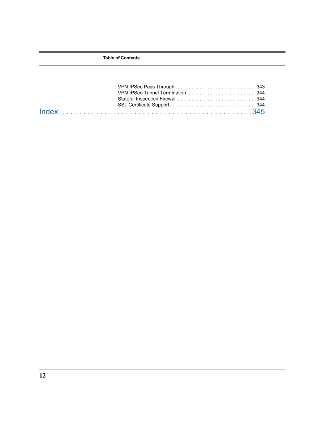 Netopia 2200 manual Index 