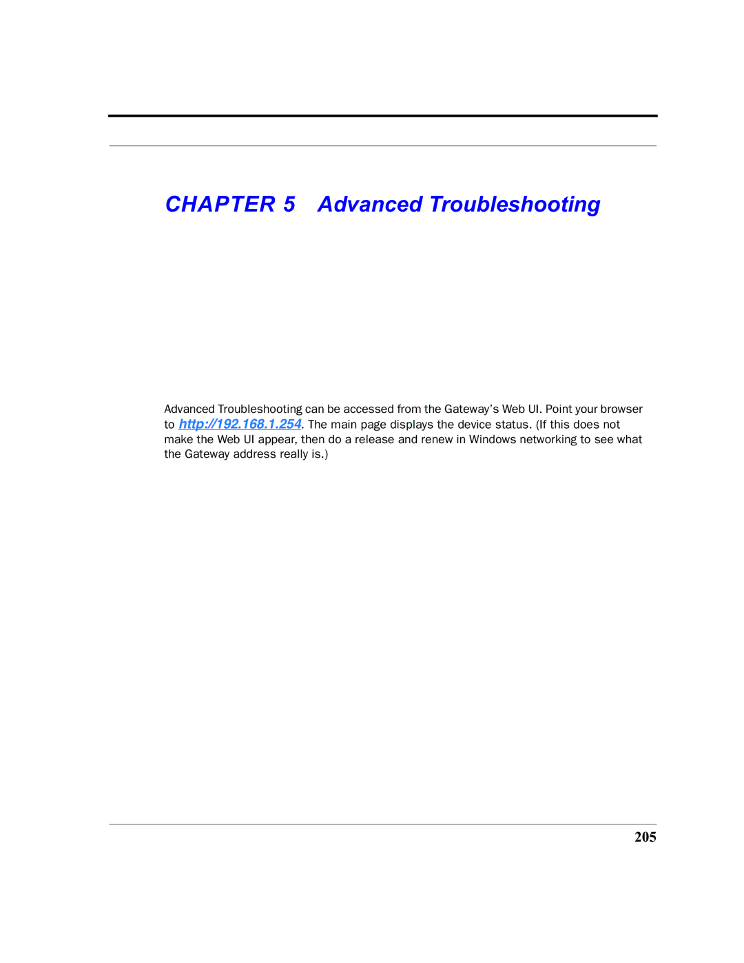 Netopia 2200 manual Advanced Troubleshooting, 205 