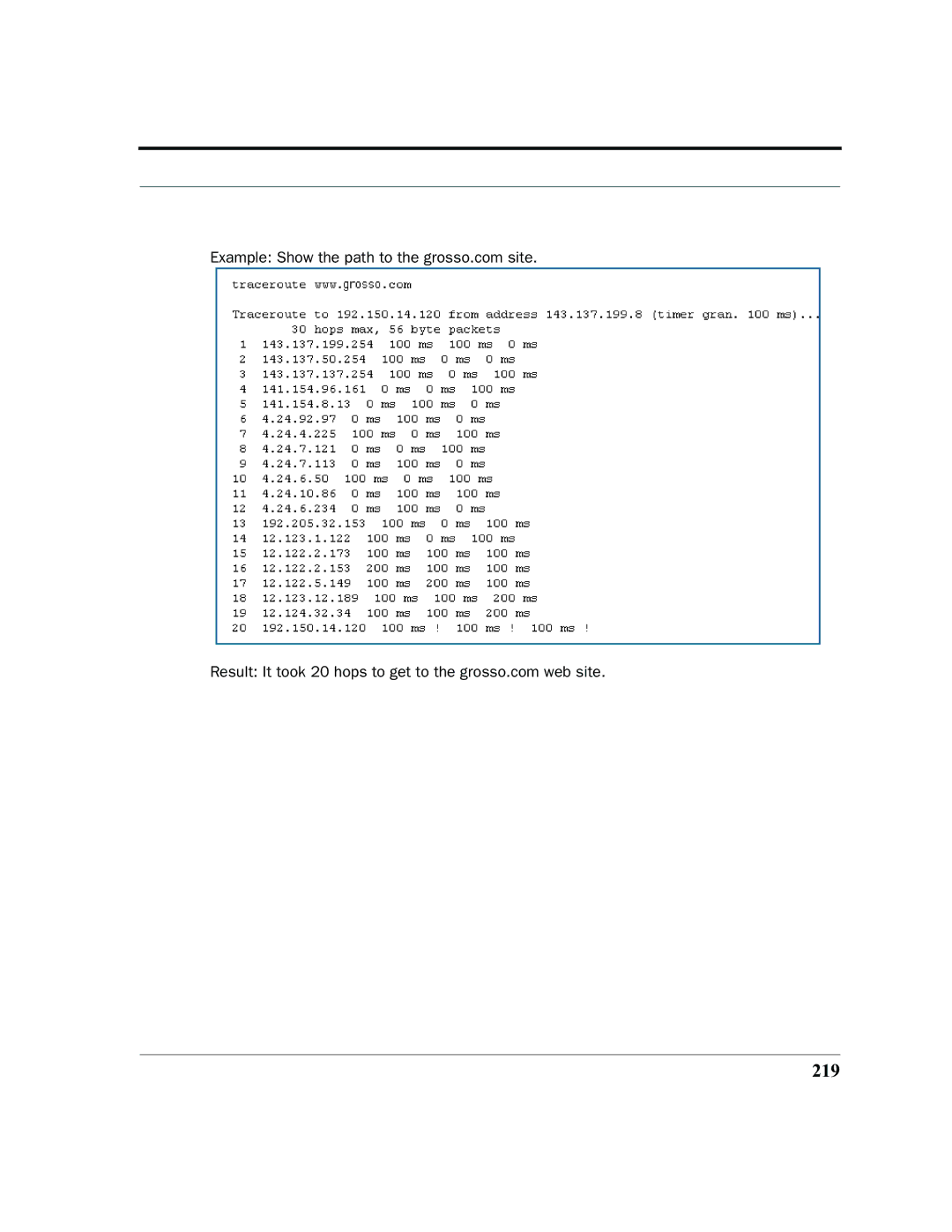 Netopia 2200 manual 219 