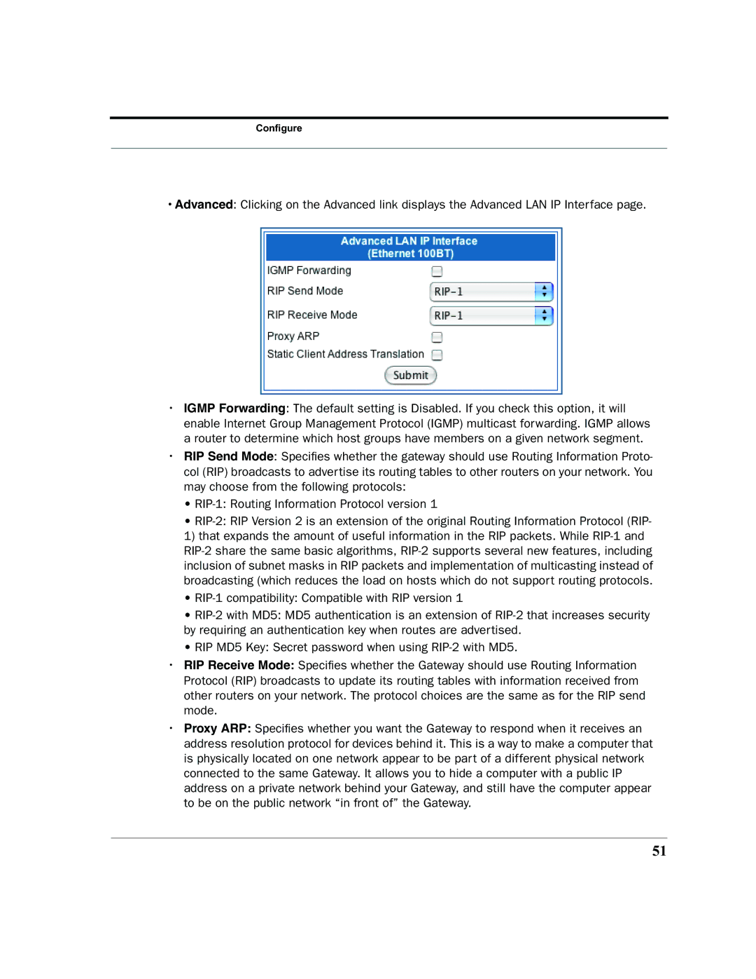 Netopia 2200 manual Configure 