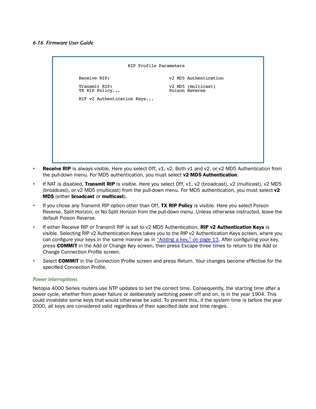 Netopia 3300-ENT manual Power interruptions 