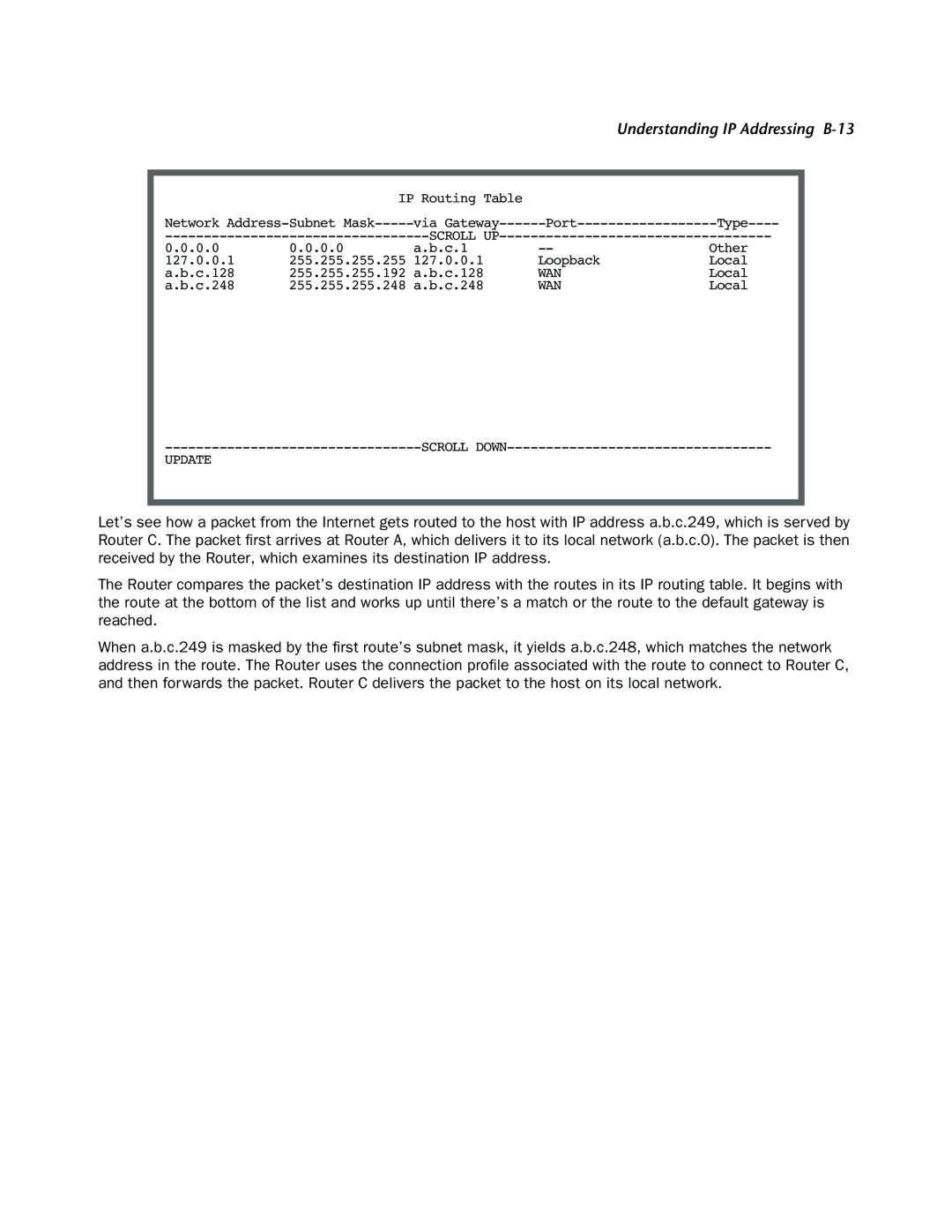 Netopia 3300-ENT manual Understanding IP Addressing B-13 