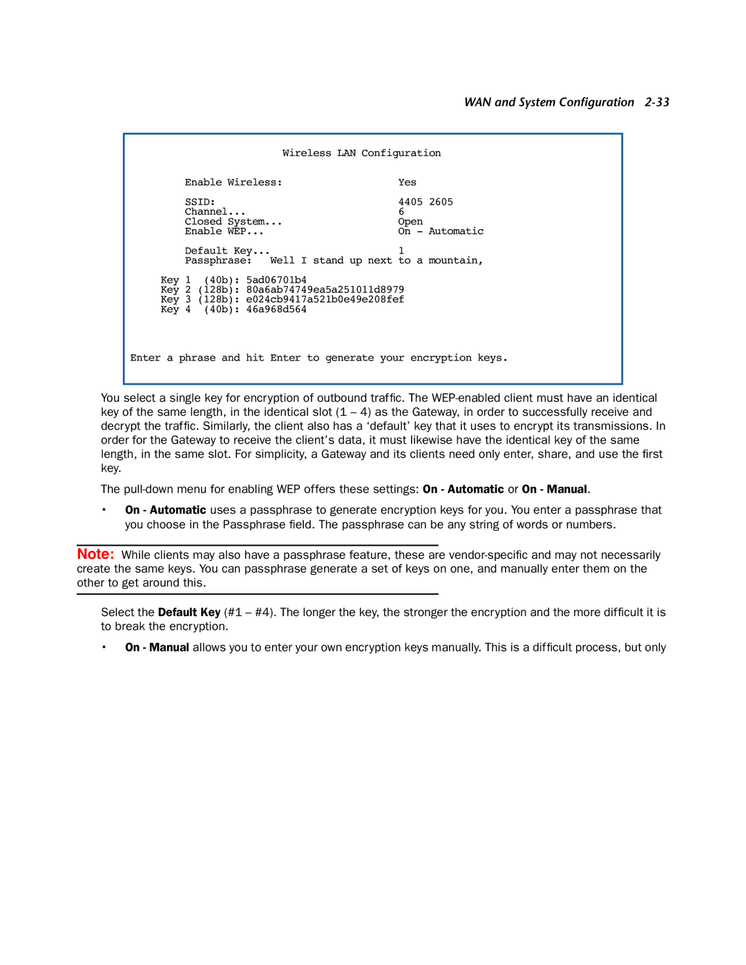 Netopia 3300-ENT manual Enable Wireless Yes 