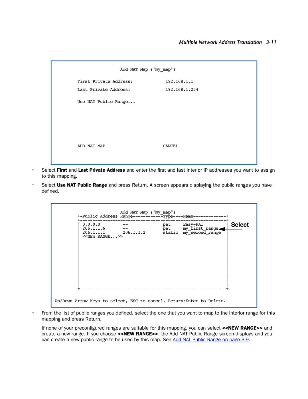 Netopia 3300-ENT manual Select 