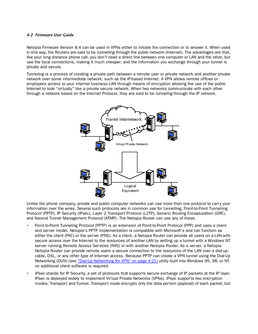 Netopia 3300-ENT manual Transit Internetwork 