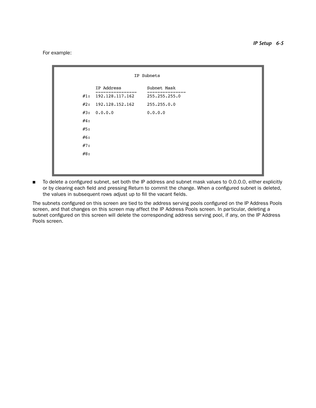 Netopia 4000-Series manual For example 